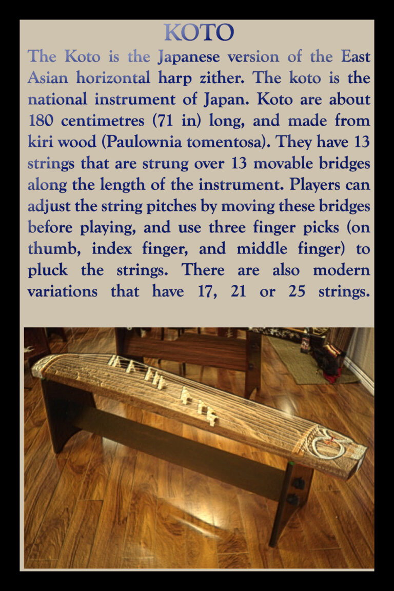 Read more about the article Japanese Instrument – Koto