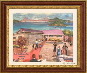 Read more about the article My Home in Newark Ca by Amei Papitto “Music in The Yard”