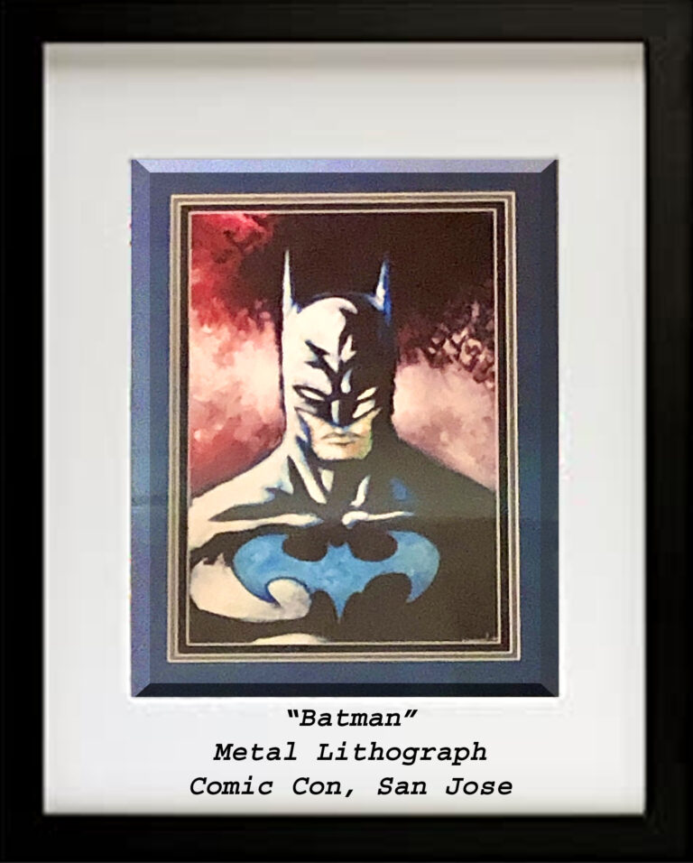 Read more about the article Batman, Metal Lithograph