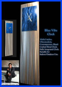 Read more about the article Blue Vibe Clock
