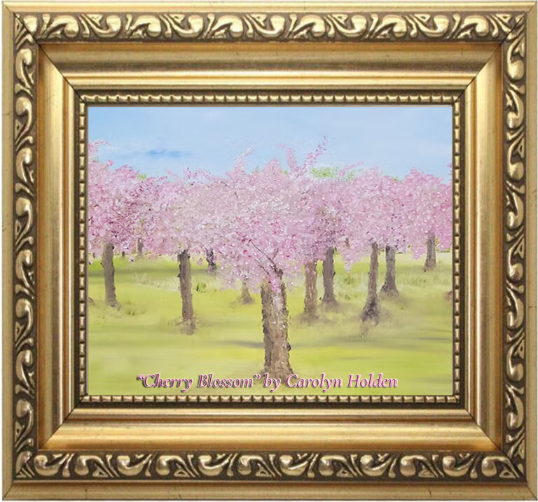 Read more about the article Cherry Blossom by Carolyn Holden, Oil on Canvas