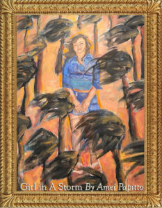 Read more about the article Girl in Storm by Amei Papitto, 24×36