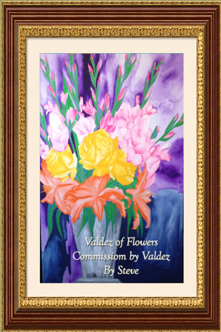 Read more about the article Vase of Flowers, Oil on Canvas, By Steve L.
