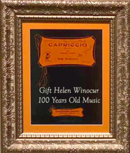 Read more about the article Sheet Music- Orginal Print, Over 100 Years Old- Serge Bortkiewicz