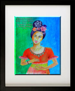 Read more about the article Chinese Dancer 11×14, by Jayne Somogy- Markers & Pencil Art