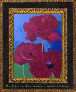 Read more about the article Purple Iris- Oil on Canvas