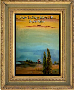 Read more about the article Lake & Hills, Oil on Canvas