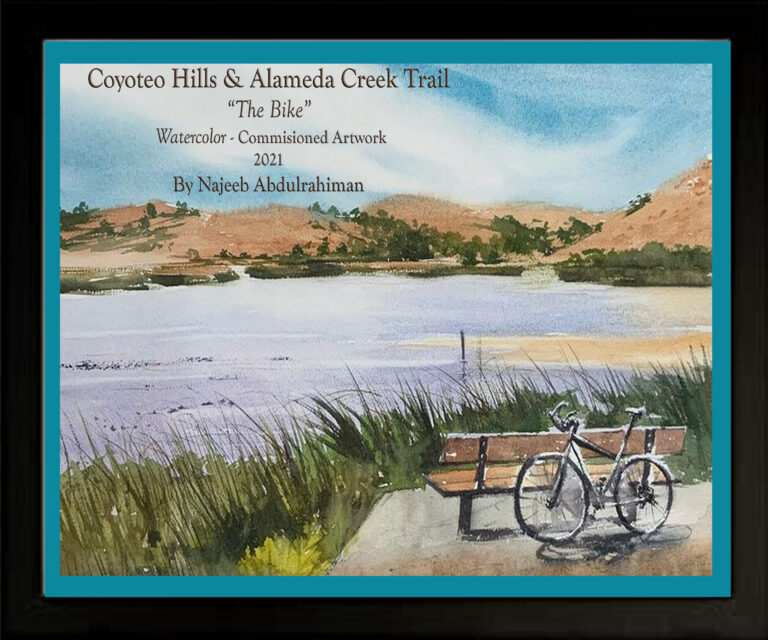 Read more about the article Coyoteo Hills & Alameda Creek Trail- Watercolor