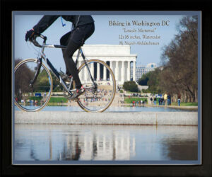 Read more about the article Five Watercolor Biking Artworks- My Biking Adventures