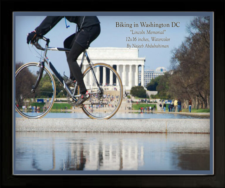 Read more about the article Five Watercolor Biking Artworks- My Biking Adventures
