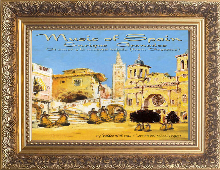 Read more about the article Music of Spain – School Project- Version 2 by Valdez Hill- Photography/Graphic