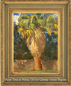 Read more about the article Palm Tree at Noon by Amei Papitto