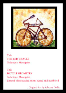 Read more about the article The Sunday Ride & REd Bicycle- Watercolor/Print