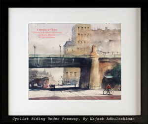 Read more about the article Underpass in Vienna, Watercolor