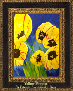 Read more about the article Yellow Poppies, Oil on Canvas