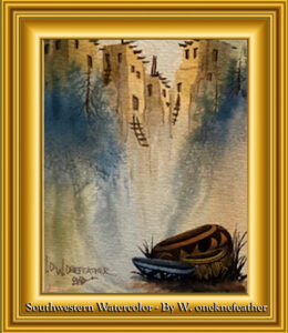 Read more about the article Southwestern Art by Oneknefeather, Watercolor