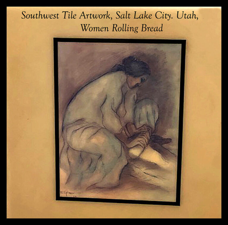 Read more about the article Women Rolling Bread- Southwest Art- Title Art